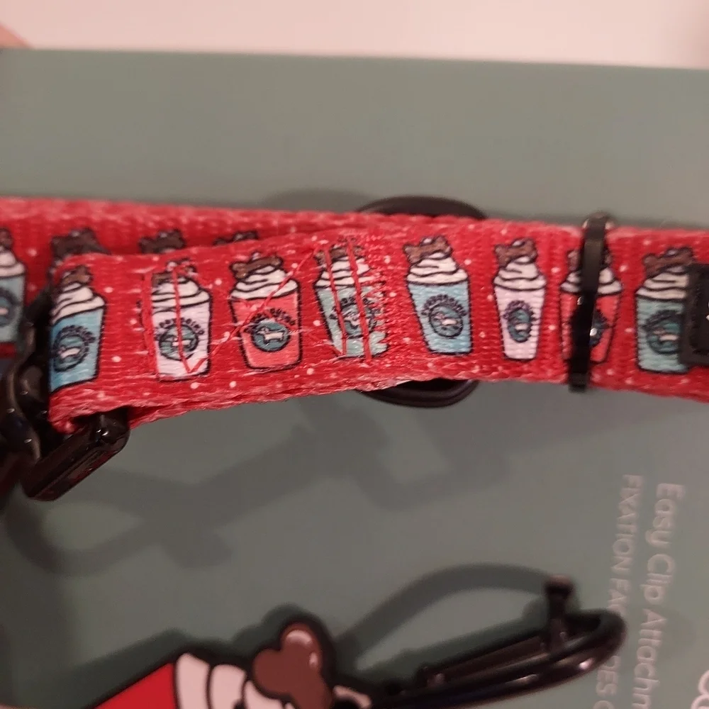 NEW Sassy Woof - Walkie Pack (Leash & Potty Pal) - Red Puppuccino